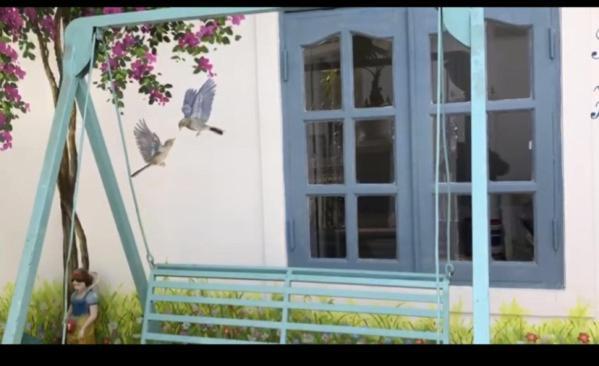 The Blue House Apartment Dalat Luaran gambar