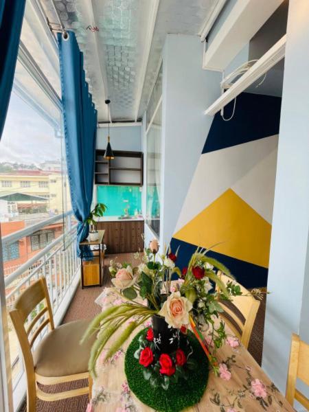 The Blue House Apartment Dalat Luaran gambar